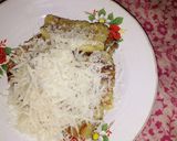 Foto langkah ke 3 dari resep Pisang Panggang Coklat Putih dan Keju.