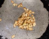 A picture of step 1 of Sev Ladoo.