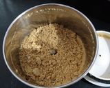 A picture of step 1 of No Bake Blueberry Biscuit Cake.