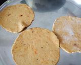 A picture of step 3 of Pumpkin /kaddu Puri.