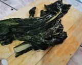 Foto del paso 1 de la receta: Ensalada de espinacas con tocino a la G