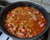 Foto del paso 3 de la receta: Fideos con salchichas y setas