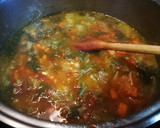 Foto del paso 6 de la receta: Sopa de lechuga romana con jamón curado