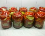 Olajos savanyú paprika recept fázis 3 fotója