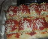 Foto del paso 3 de la receta: Rollos de lasaña relleno de pollo y queso