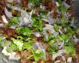 A picture of step 3 of Black chana chaat.