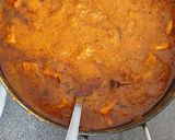 A picture of step 8 of Paneer Kolhapuri masala.