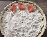 Une image de l'étape 6 de Tarte salée Ricotta saumon et courgettes.