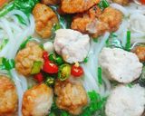 Hình bước làm 4 của món Bánh Canh Chả Cá Thu