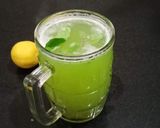 A picture of step 1 of Green lemonade.