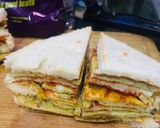 A picture of step 4 of Bread sandwich.