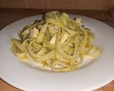 Foto del paso 10 de la receta: Fettuccini verde con pollo