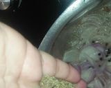 A picture of step 2 of Aloo tahiri.