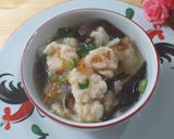 Foto langkah ke 3 dari resep 199. Sup Tekwan Udang Ayam (Kuah Tekwan).