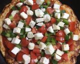 A picture of step 9 of Pan Paneer Pizza.