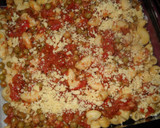 Foto del paso 6 de la receta: Fideos coditos en salsa con arvejas