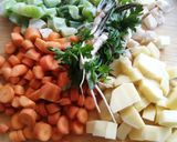 Karalábéleves recept fázis 1 fotója