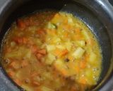A picture of step 2 of Veg Pulao for toddler 2 year old baby.