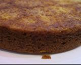 A picture of step 7 of Eggless mango cake.