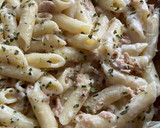Foto del paso 3 de la receta: Macarrones con salsa 4 quesos (y, si quieres, atún)