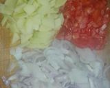 A picture of step 1 of Scrambled eggs (خاگینہ).
