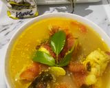 Foto langkah ke 4 dari resep Sup ikan Kerapu Daun Kedondong.