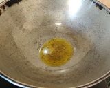 A picture of step 3 of Boondi ki Kadhi.