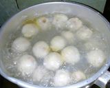 Foto langkah ke 6 dari resep Cilok 3in1 (goreng,rebus,sate).