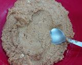 A picture of step 2 of Besan laddo.