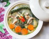 Hình bước làm 3 của món Lẩu bao tử hầm tiêu