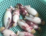 Hình bước làm 3 của món Mực dồn trứng muối chiên xù 💁‍♀️