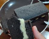 Foto langkah ke 7 dari resep Bolu Ketan Hitam Keju Lumer.