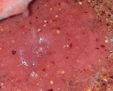 A picture of step 2 of Tomato semolina fingers.
