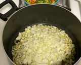 A picture of step 2 of Tortilla Lasagna.