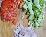 A picture of step 1 of Healthy Diet bhel.