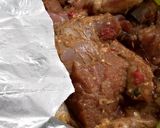 A picture of step 5 of Spiced Ram Meat.