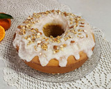 Foto del paso 9 de la receta: Budín de mandarina 🍊 con glaseado de coco, nuez y almendra - Con manteca o con aceite