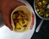 A picture of step 13 of Potato samosa in Bengali style.