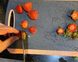 Foto del paso 1 de la receta: Fresas con crema
