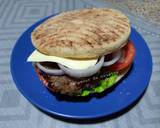 خطوة تجميع البرغر
