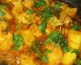 A picture of step 4 of Fried Aloo Gobhi Masala🥔.