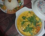 A picture of step 26 of Punjabi pakora kadhi.