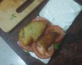 Foto del paso 1 de la receta: Sándwich de pechuga empanada con lechuga, tomate y mayonesa