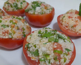 Foto del paso 4 de la receta: Tomates rellenos de tabulé