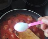 Foto del paso 6 de la receta Espagueti con albóndigas spaghetti and meatballs 🍝