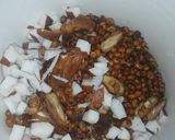 A picture of step 2 of Kunun Aya (tigernut drink).
