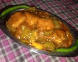 Restaurant style paneer chilli recipe step 4 photo