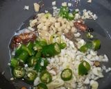 A picture of step 4 of Palak Pakoda Kadhi (Spinach Fritters Curry).