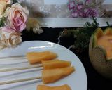 A picture of step 3 of Sweet melon 🍈 juice 😋.