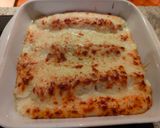 Une image de l'étape 6 de Gratin d'asperges au jambon.
